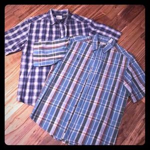 👕 (2) Men’s CE Schmidt Workwear Shirts